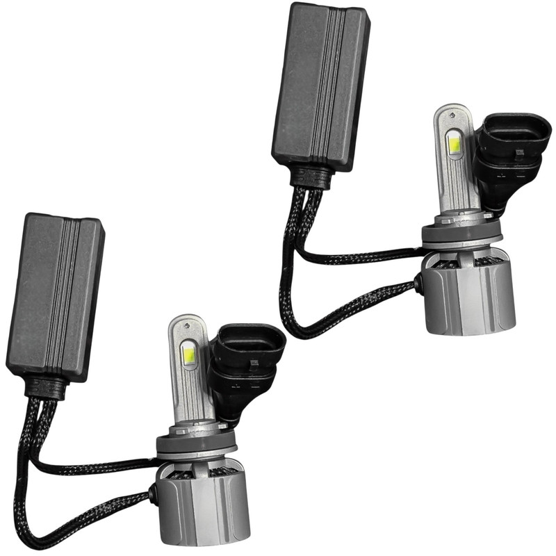 هدلایت چراغ مه شکن جلو خودرو تک حالته فورس مدل یخی کد CSP پایه H11 مناسب برای شاهین و پارس نوا بسته ۲ عددی