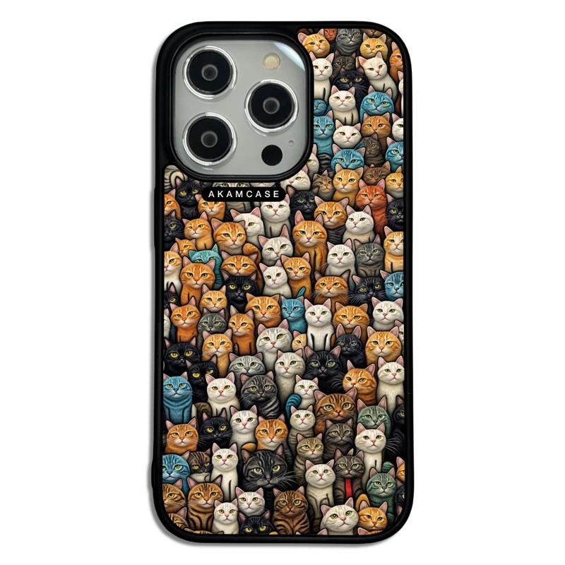 کاور آکام مدل AMC-WA14PRO-CATS-30 مناسب برای گوشی موبایل اپل iPhone 14 Pro