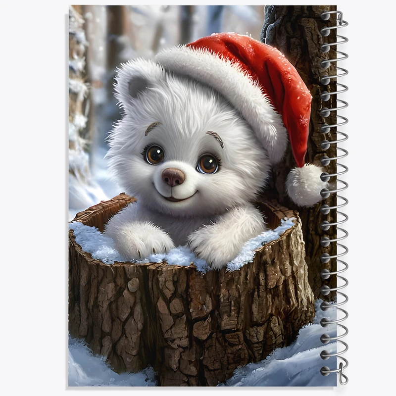 دفتر شطرنجی 50 برگ خندالو طرح خرس بامزه کد F7229