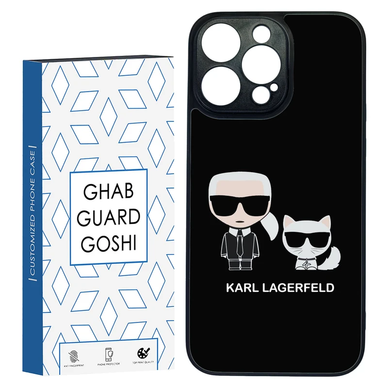 کاور قاب گارد گوشی طرح karl کد TPU-042 مناسب برای گوشی موبایل اپل Iphone 14 PRO MAX 