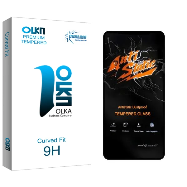 محافظ صفحه نمایش کولینگ مدل Olka Anti Static مناسب برای گوشی موبایل شیائومی Redmi Note 10 Pro / Poco F3 / Mi 11i