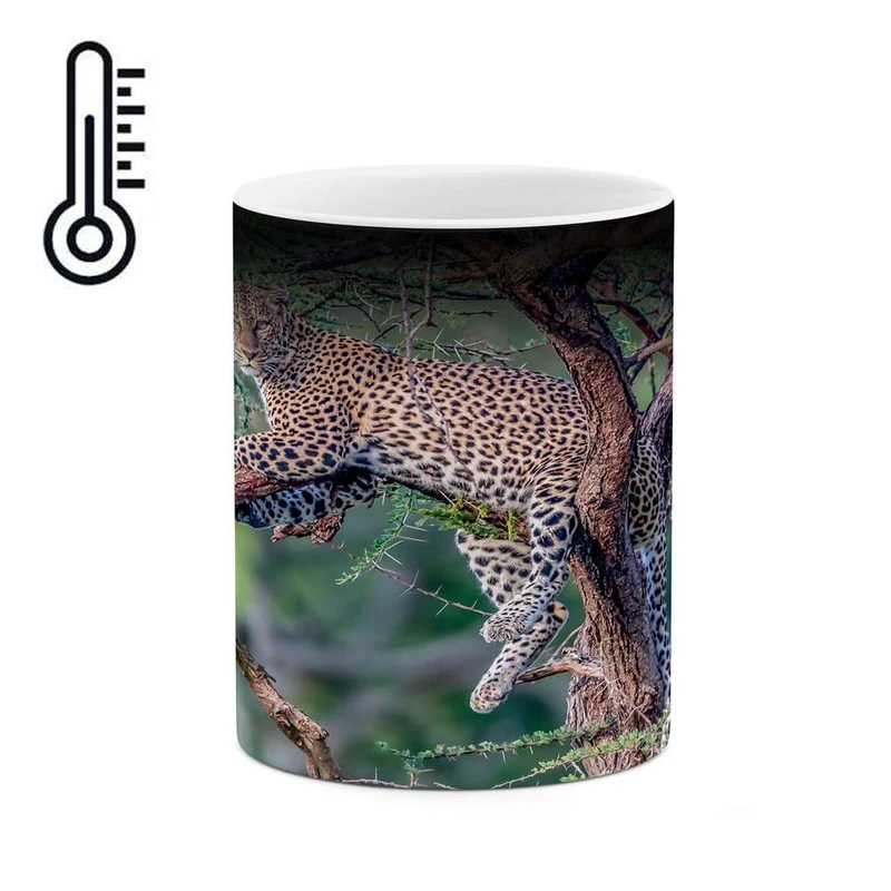 ماگ حرارتی کاکتی مدل پلنگ کد mgh16713