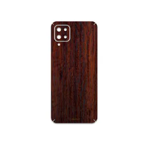 MAHOOT Red-Wood Cover Sticker for Samsung Galaxy A12