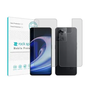 Rockspace transparent screen protector HyGEL model suitable for OnePlus Ace mobile phone with back protector