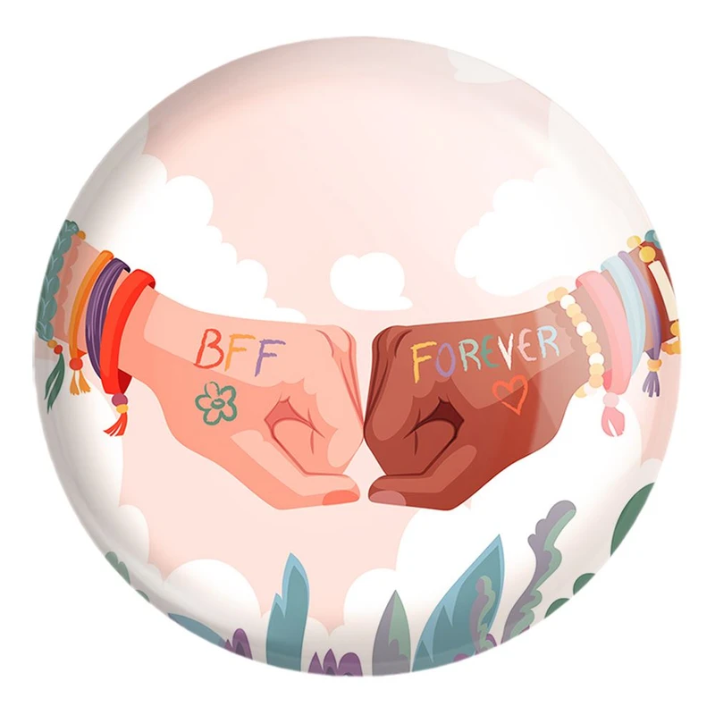 پیکسل خندالو طرح بهترین دوستان Best Friends کد 29604 مدل بزرگ