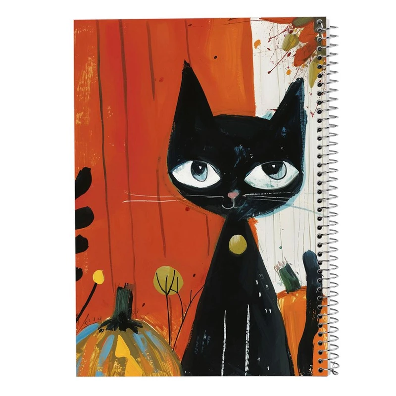 دفتر شطرنجی 50 برگ مدوپد طرح موجودات فانتزی کد DF17000