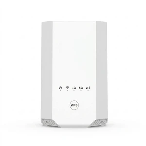 مودم روتر 5g سیم کارتی خانگی x28 pro با پشتیبانی از شبکه های 5g-4g-lte-td-lte، وای فای 6 با استاندارد ax1800، با 12 آنتن داخلی mimo 4×4، پوشش گسترده وای فای، 4 پورت گیگابیتی، درگاه rj11 برای تماس اینترنتی و تجمیع فرکانس خودکار