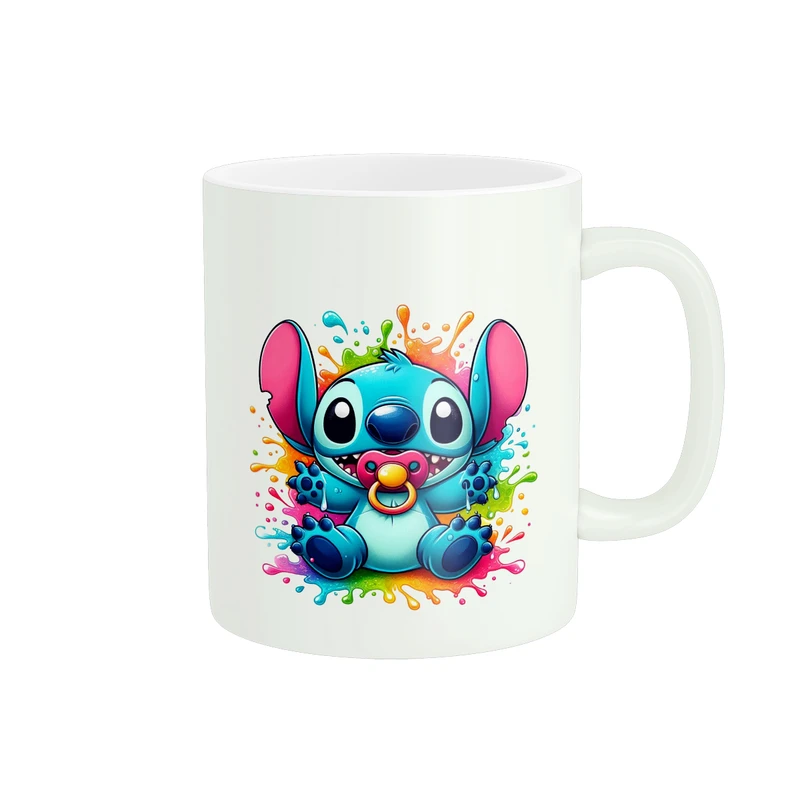 ماگ پادآفرین مدل کارتون استیچ و لیلو Stitch کد PM3906