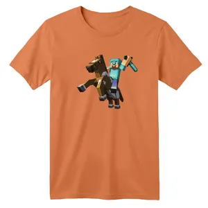 تی شرت آستین کوتاه بچگانه مدل ماینکرفت کد 02