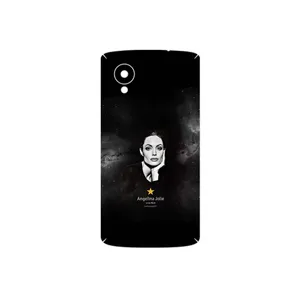 MAHOOT Angelina Jolie Cover Sticker for Google Nexus 5