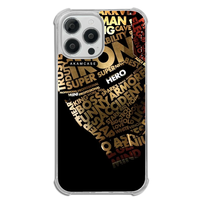 کاور آکام مدل AMC-WTA13PROMAX-IRON MAN14 مناسب برای گوشی موبایل اپل iPhone 13 Pro Max