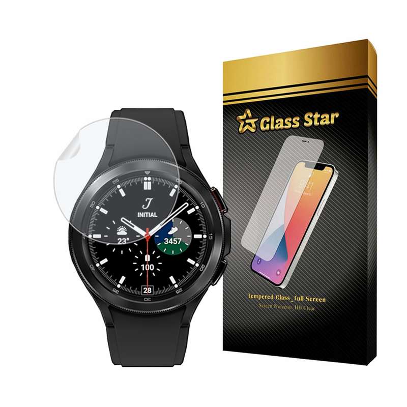 محافظ صفحه نمایش هیدروژل گلس استار مدل MTBWS مناسب برای ساعت هوشمند سامسونگ Galaxy Watch 4 Classic 46mm