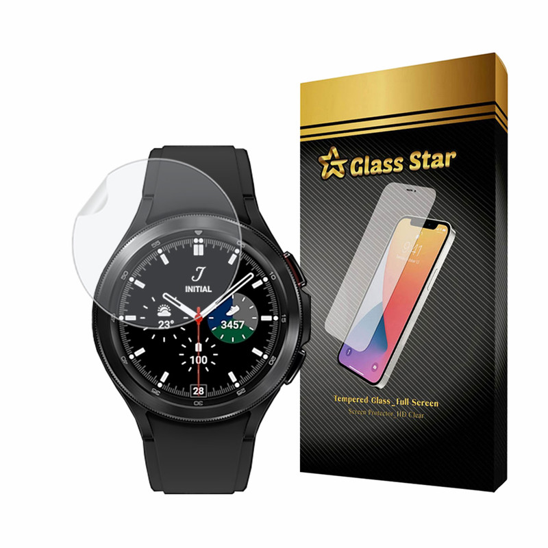محافظ صفحه نمایش هیدروژل گلس استار مدل MTBWS مناسب برای ساعت هوشمند سامسونگ Galaxy Watch 4 Classic 46mm