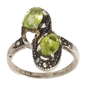 انگشتر نقره زنانه سلین کالا مدل زبرجد ce-As116