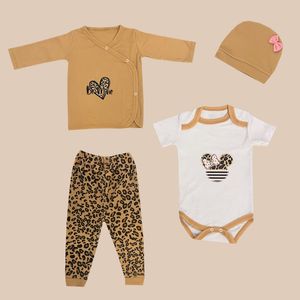 نقد و بررسی ست 4 تکه لباس نوزادی مدل LEOPARD توسط خریداران