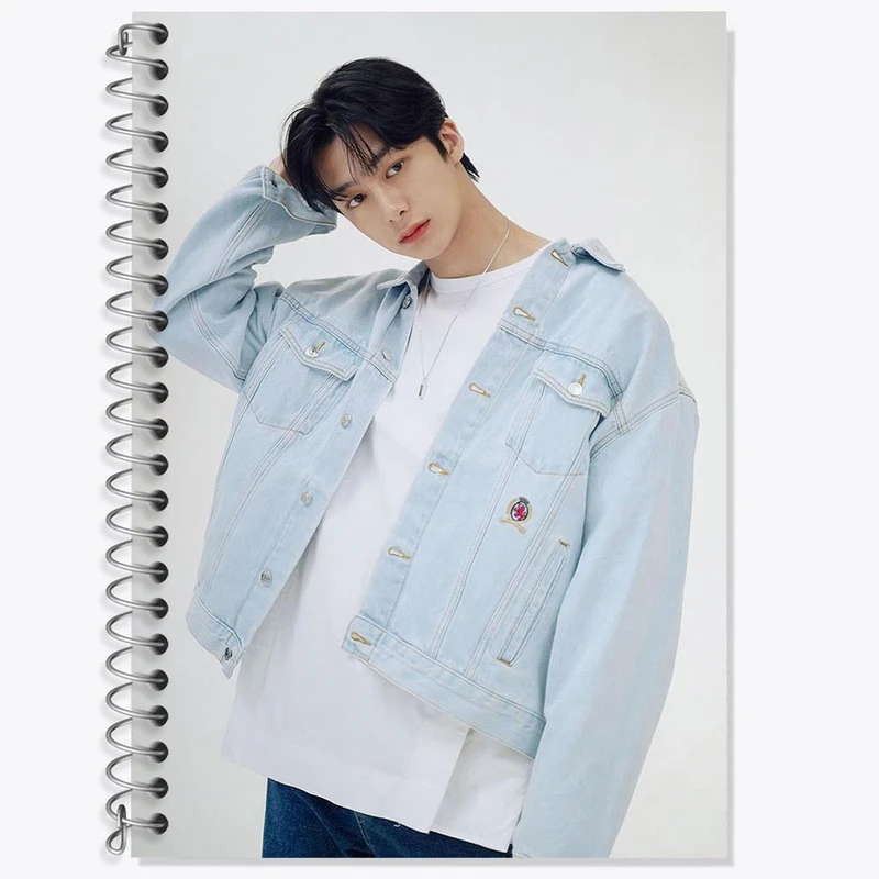 دفتر لغت 50 برگ خندالو مدل هیونگ وون گروه مانستا اکس MONSTA X کد 21183