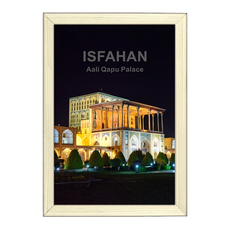 تابلو خندالو طرح عمارت عالی قاپو اصفهان کد 37247