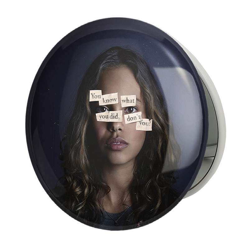 آینه جیبی خندالو طرح جسیکا 13دلیل برای اینکه Reasons Why13 مدل تاشو کد 20338