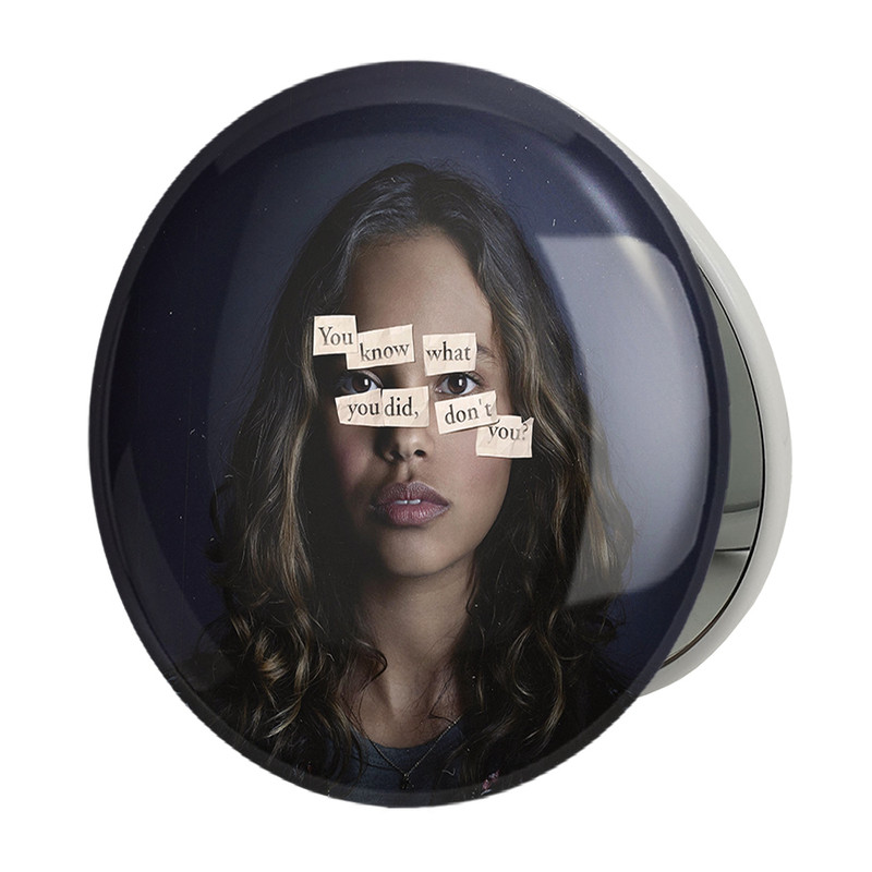 آینه جیبی خندالو طرح جسیکا 13دلیل برای اینکه Reasons Why13 مدل تاشو کد 20338