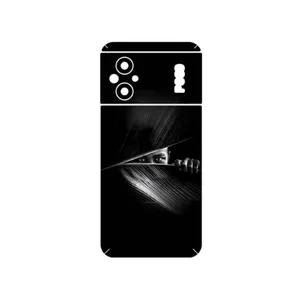 MAHOOT Black Portrait Cover Sticker for Xiaomi Poco M5