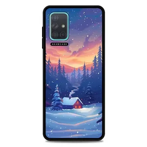 AKAM AMC-WSGA71-WINTER-4 Cover For Samsung Galaxy A71