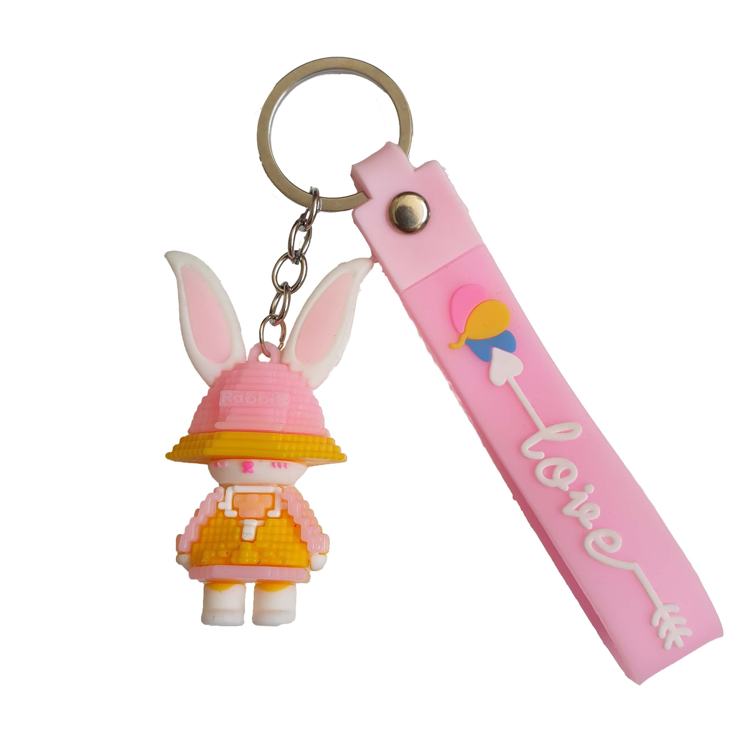 جاکلیدی مدل سیلیکونی طرح ماینکرافت لگو خرگوش کد DB20