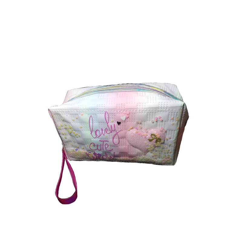 کیف لوازم آرایش زنانه مدل فانتزی اکواریومی کد 01