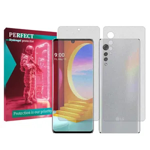 Perfect Matte screen protector suitable for LG Velvet Mobile phone with back protector