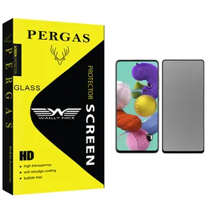 Waily Nice Pergas Glass Privacy Screen Protector For Samsung Galaxy A51