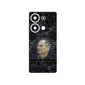 MAHOOT Collage of Steve Jobs 2 Cover Sticker for Xiaomi Poco M6 Pro 4G