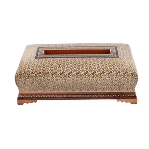 جعبه دستمال کاغذی خاتم کاری کد M26