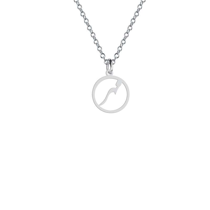 گردنبند نقره زنانه هایکا مدل مهر کد n.ha2-292