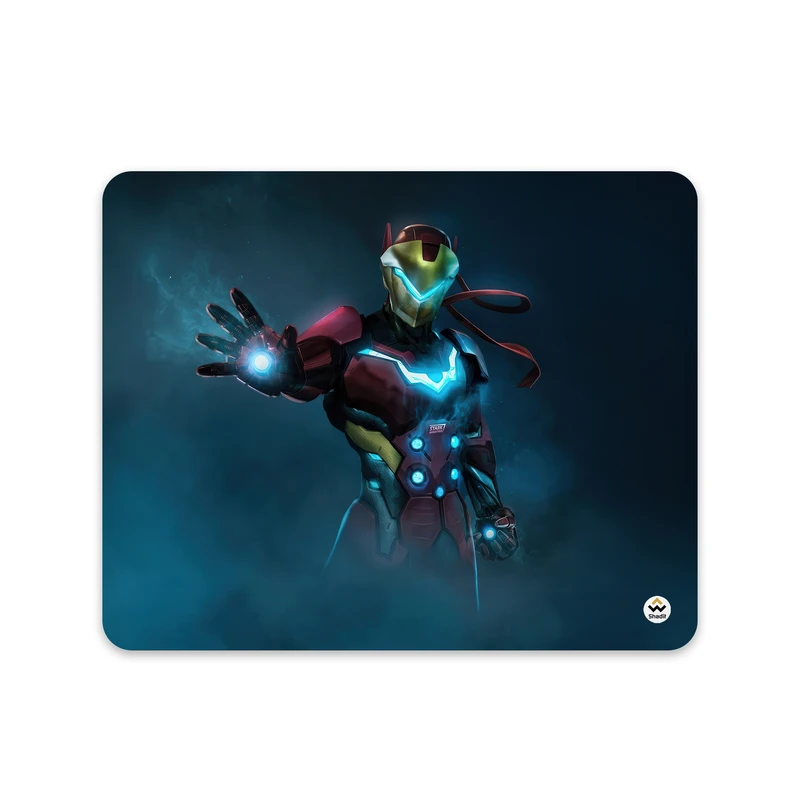 ماوس پد شادیت مدل Iron Man کد737 سایز 24*19 سانتی متر