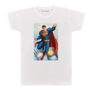 تی شرت بچگانه پرمانه طرح superman کد pmt.2878