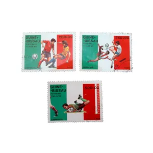 تمبر یادگاری مدل فوتبال کد bc-1771 مجموعه 3 عددی