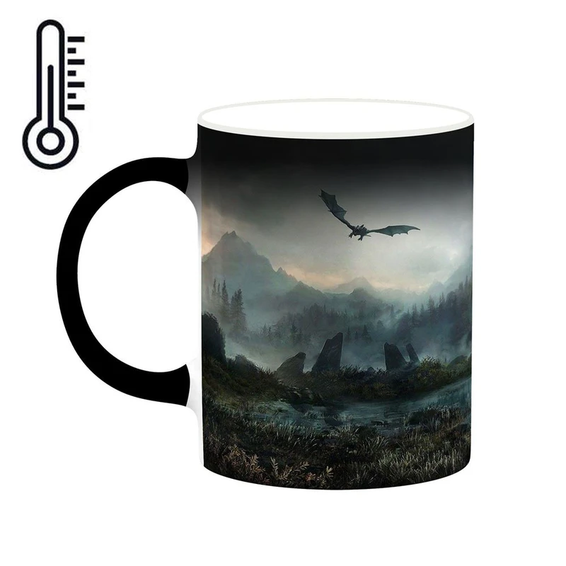 ماگ حرارتی کاکتی مدل بازی The Elder Scrolls Vː Skyrim کد mgh30783