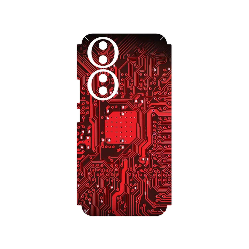 برچسب پوششی ماهوت مدل Red_Printed_Circuit_Board مناسب برای گوشی موبایل آنر 90