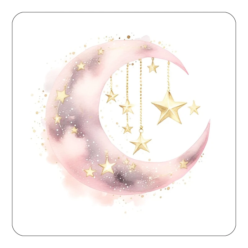 مگنت کاکتی طرح ماه و ستاره مدل mp54837