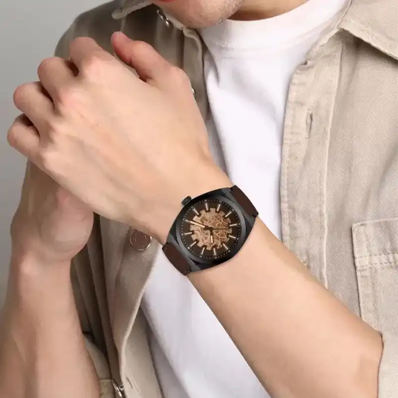 ساعت مچی عقربه‌ای مردانه فسیل مدل ME3207