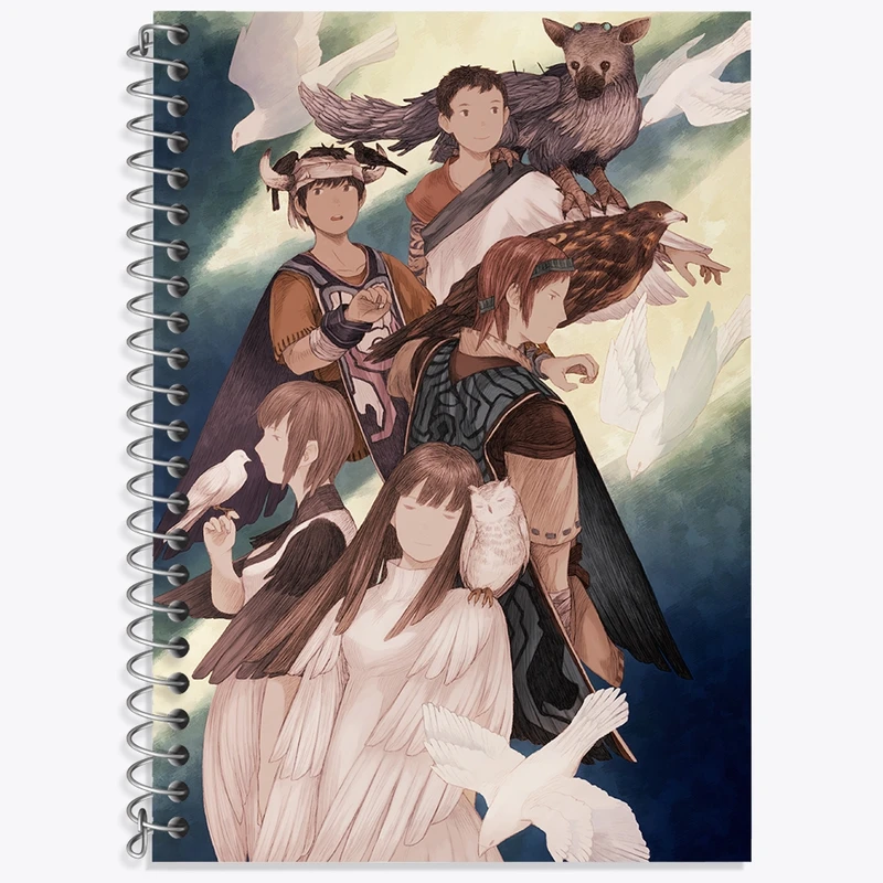 دفتر زبان 50 برگ خندالو مدل دو خط طرح بازی سایه کلوسوس کد 35705