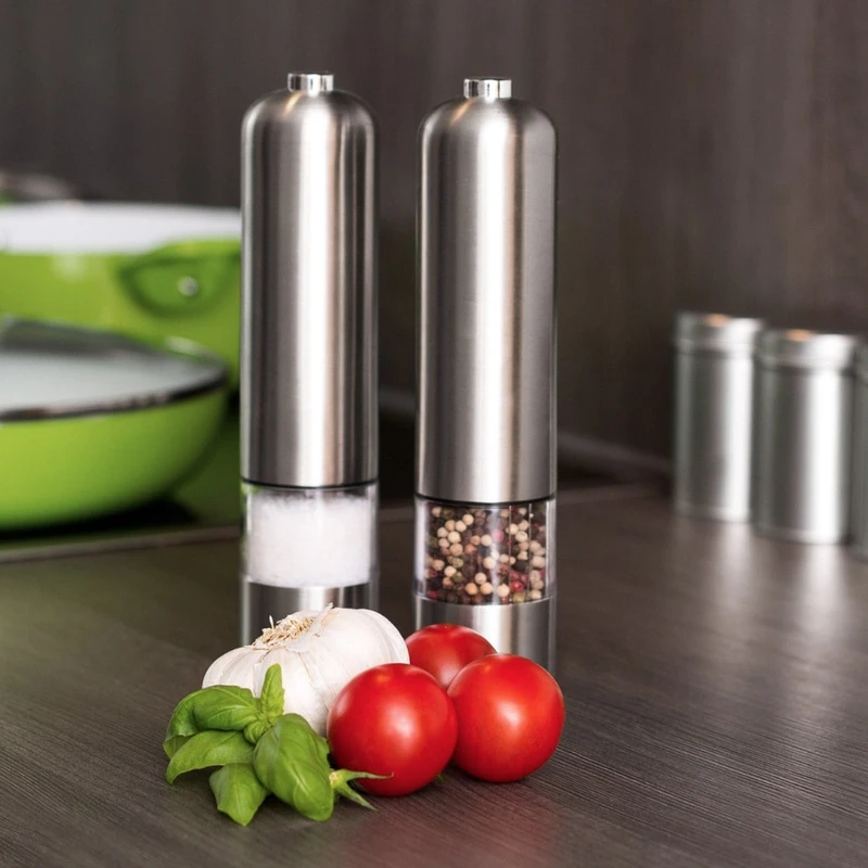 عکس شماره 11 : فلفل ساب و نمک ساب سیلیت مدل elektromuhlen بسته 2 عددی