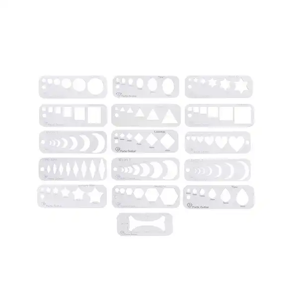 شابلون پارلا گوهر کد 5038 مجموعه 16عددی