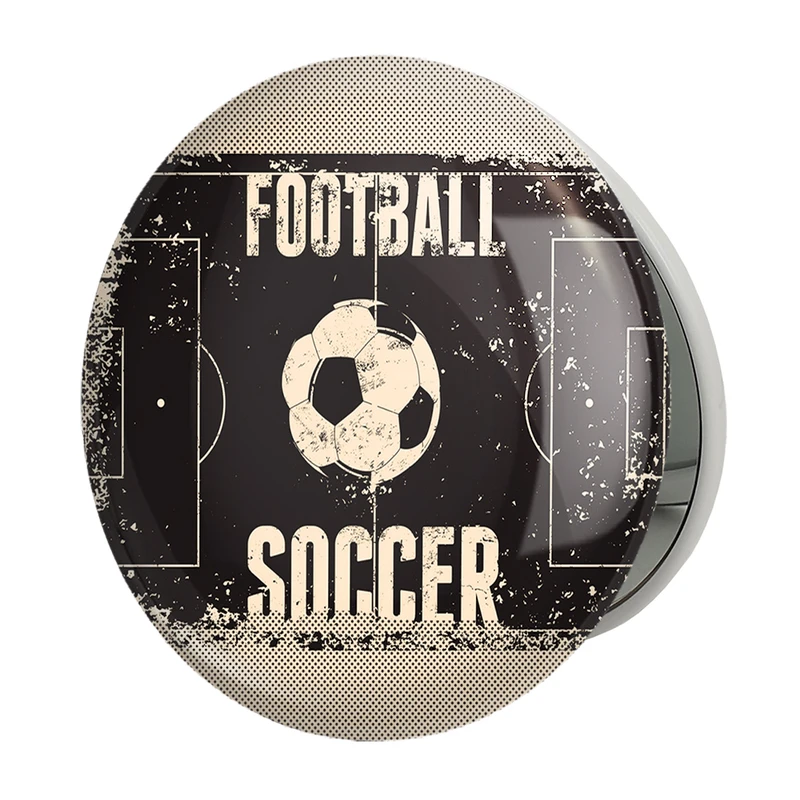 آینه جیبی خندالو طرح فوتبال Football مدل تاشو کد 25971 