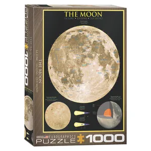 پازل 1000 تکه یوروگرافیکس پازلز مدل The Moon كد 60001007