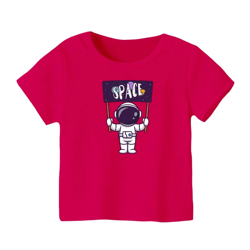 تی شرت آستین کوتاه بچگانه مدل فضانورد کد ۵