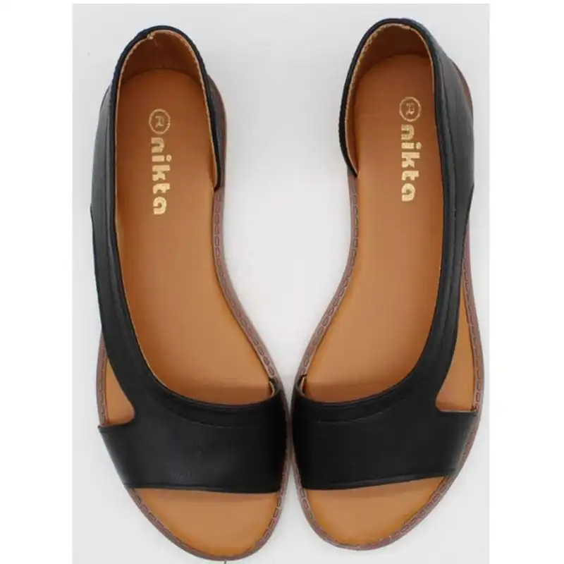 صندل زنانه نیکتا مدل جلو باز