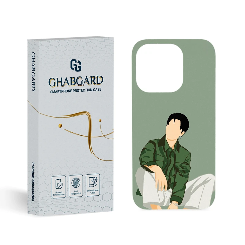 کاور قاب گارد مدل پسرانه مناسب برای گوشی موبایل اپل iPhone 15 Pro