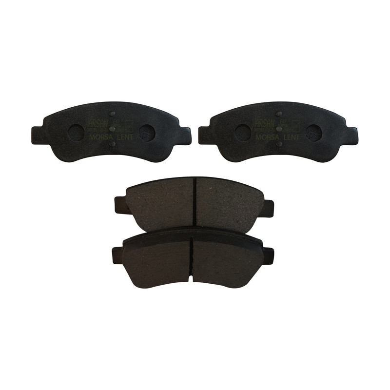 لنت ترمز جلو مرسا لنت مدل آرسان کد 203 مناسب برای پژو 206 تیپ 5