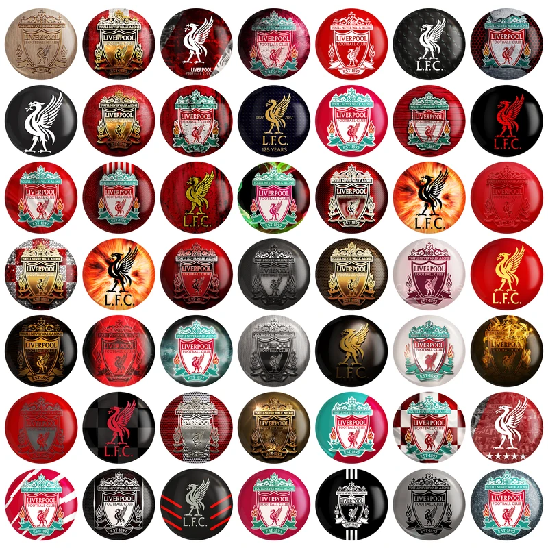 مگنت خندالو مدل باشگاه لیورپول کد 123 مجموعه 49 عددی