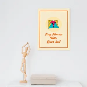 تابلو شاسی مدل انگیزشی طرح با خودت صادق باش کد 1002